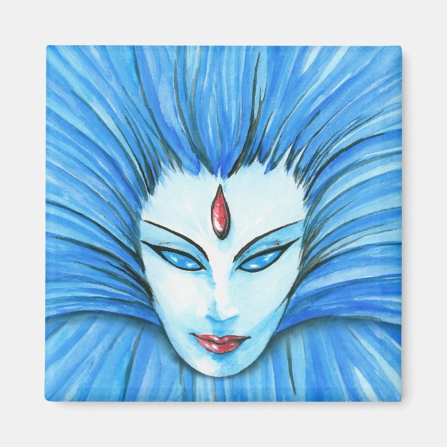 Imán Bruja azul (Frente)