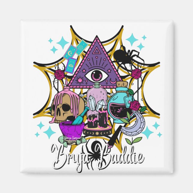 Imán Bruja Baddie (Frente)