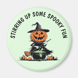 Imán Bruja de calabaza