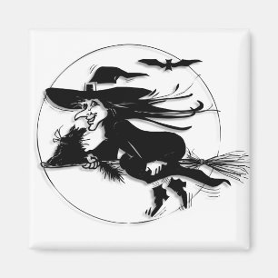 Imán Bruja de Halloween
