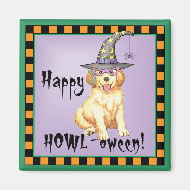 Imán Bruja dorada (Frente)