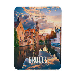 Imán Brujas Belgique Photo Vintage