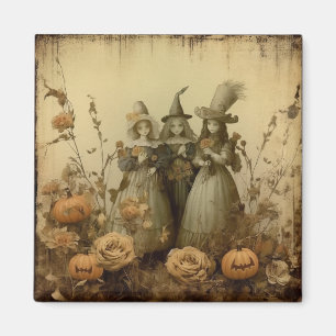 Imán Brujería de Halloween vintage (5)