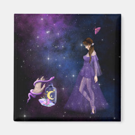 Imán Brujería Esoterica Magick Púrpura Regalo Para Bruj