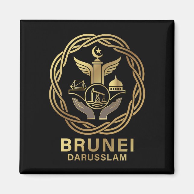 Imán Brunei Darusslam Southeast Asia (Frente)
