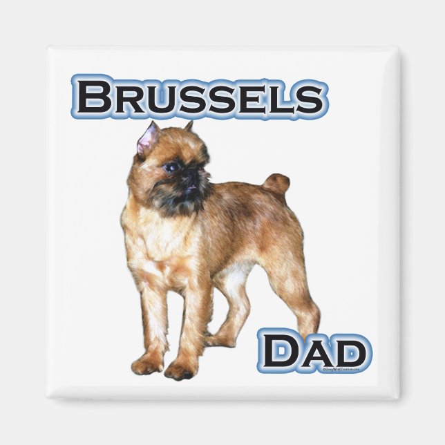 Imán Bruselas Dad 4 - Magnet (Frente)