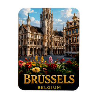 Imán Bruselas Exploración Cultural Regional de Bélgica