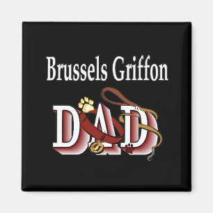 Imán bruselas griffon dad Magnet