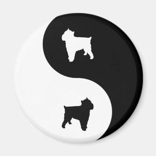 Imán Bruselas Griffon Yin Yang
