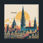 Imán Bruselas, pintura estilista belga<br><div class="desc">Bruselas,  pintura estilista belga</div>