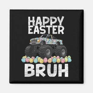 Imán Bruto Conejo de Pascua Conejo Conejo Feliz Monstru