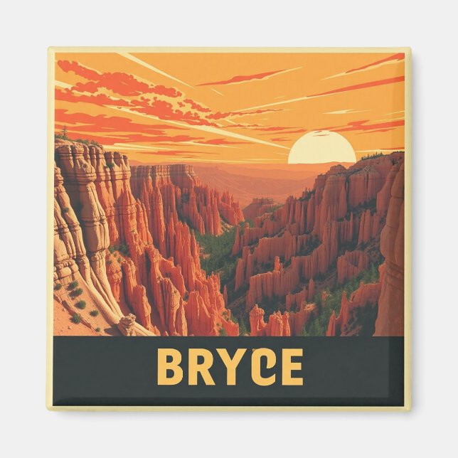 Imán Bryce Canyon Thor’s Hammer Utah Souvenir (Frente)