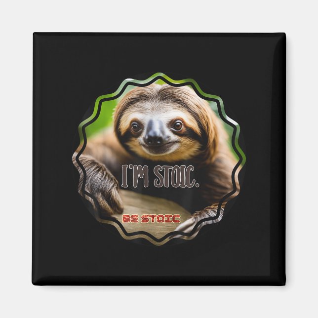 Imán Bs Im Stoic Sloth (Frente)