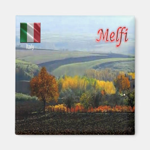 Imán BSL012 MELFI, Basilicata, Italia, Fridge