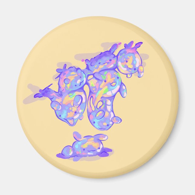 Imán Bubble Monsters, (Frente)