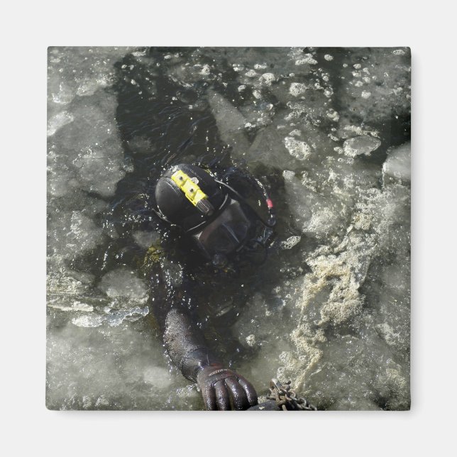 Imán Buceador de la Marina de Estados Unidos (Frente)