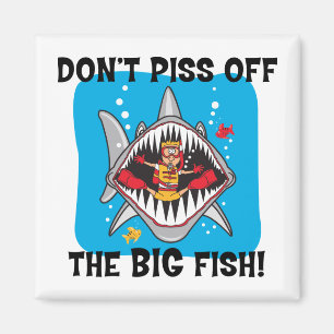 Imán Buceo divertido en SCUBA