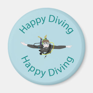 Imán Buceo feliz