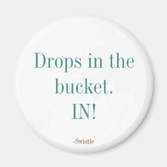 Imán Bucket Magnet (Frente)