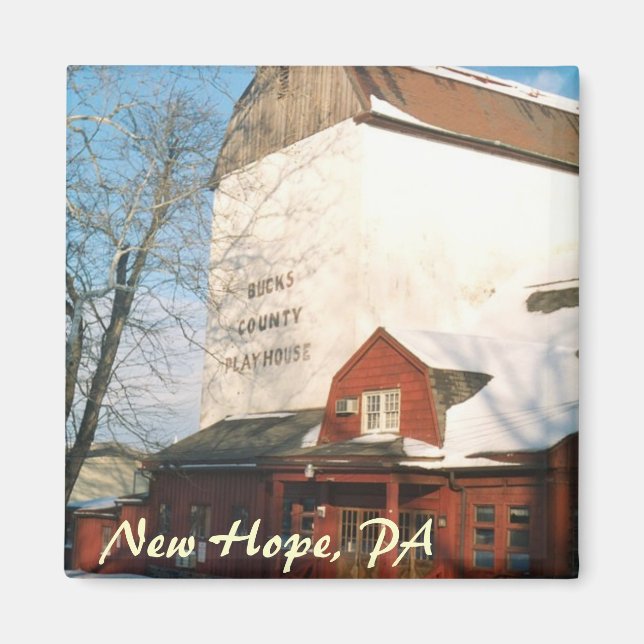 Imán Bucks County Playhouse (Frente)