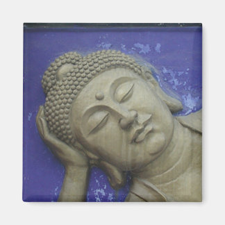 Imán Buda azul