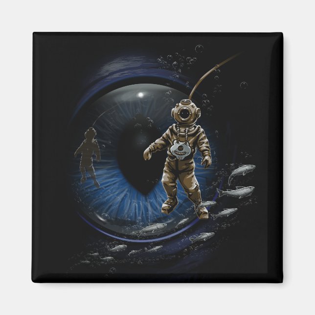 Imán Buda de buceo (Frente)