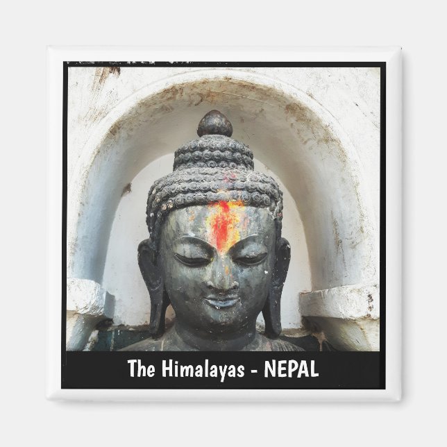 Imán Buda, Dharma, Sangha - Nepal (Frente)