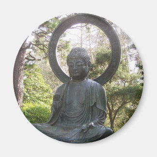 Imán Buda en el Tea Garden japonés
