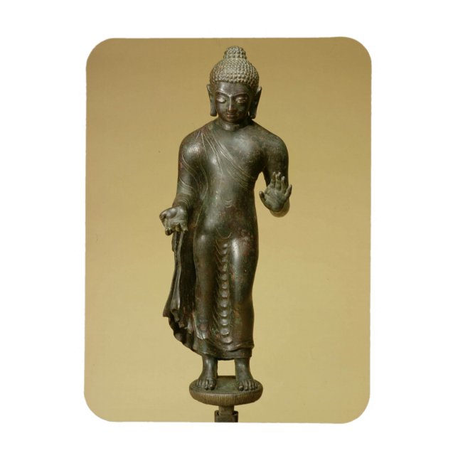 Imán Buda, Gupta, Phopnar (bronce) (Vertical)