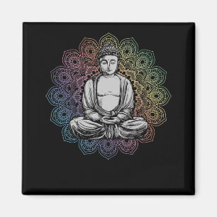 Imán Buda Mandala Yoga Budismo espiritual