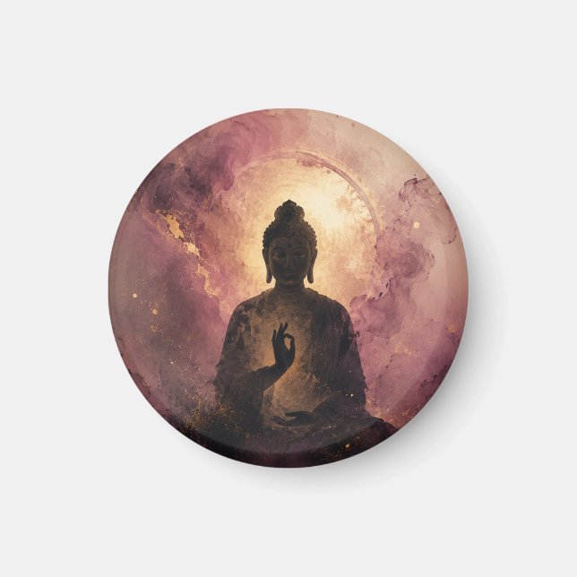 Imán Buda Místico | Meditación Zen (Frente)