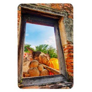 Imán Buda Recostado, Ayutthaya