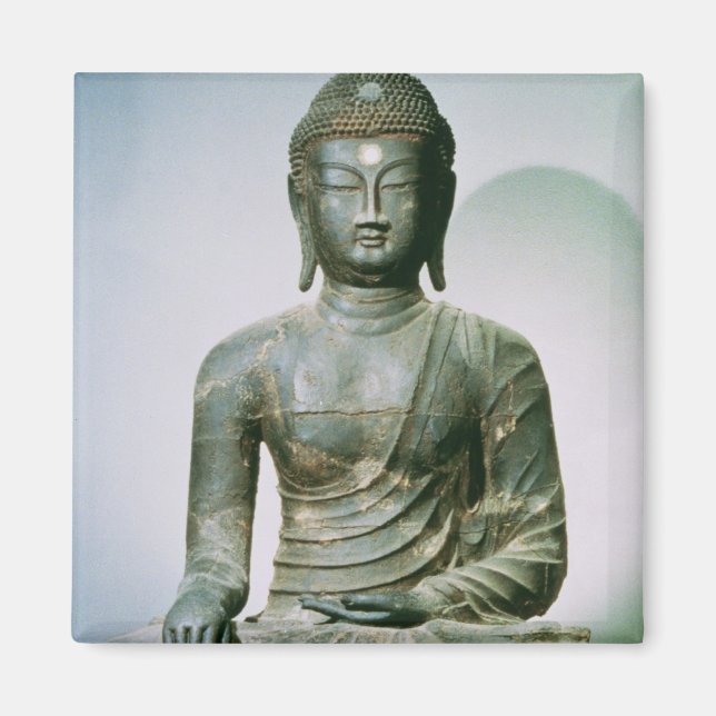 Imán Buda Sakyamuni sentado de Ch'ungung-ni (hierro) (Frente)