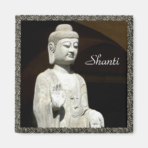 Imán Buda Shanti, enmarcado
