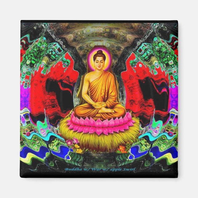 Imán Buda Swirl - Magnet (Frente)