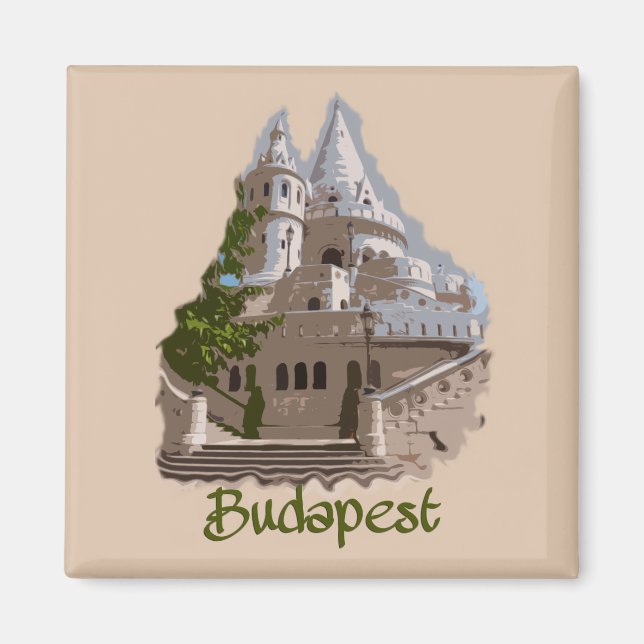 Imán Budapest: Bastión de pescadores (Frente)