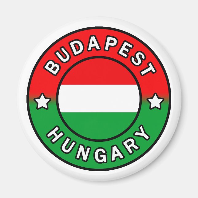 Imán Budapest Hungría (Frente)