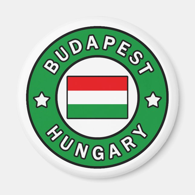 Imán Budapest Hungría (Frente)