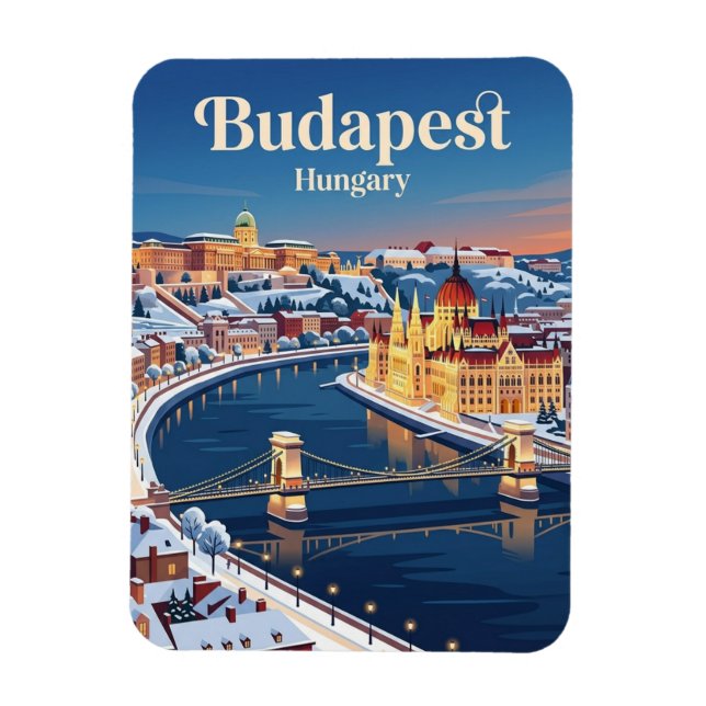 Imán Budapest Hungría (Vertical)