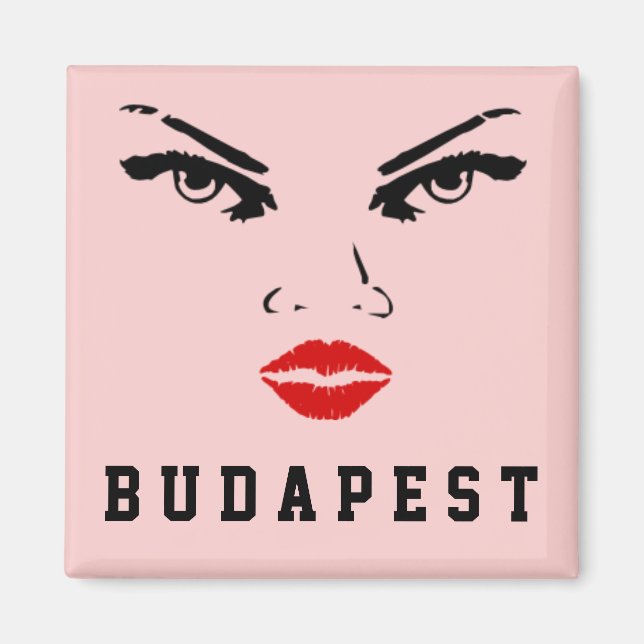 Imán Budapest, Hungría Mujer Novia Novia Esposa (Frente)