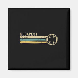 Imán Budapest Hungría Vintage Retro 70s 80s Ciclismo