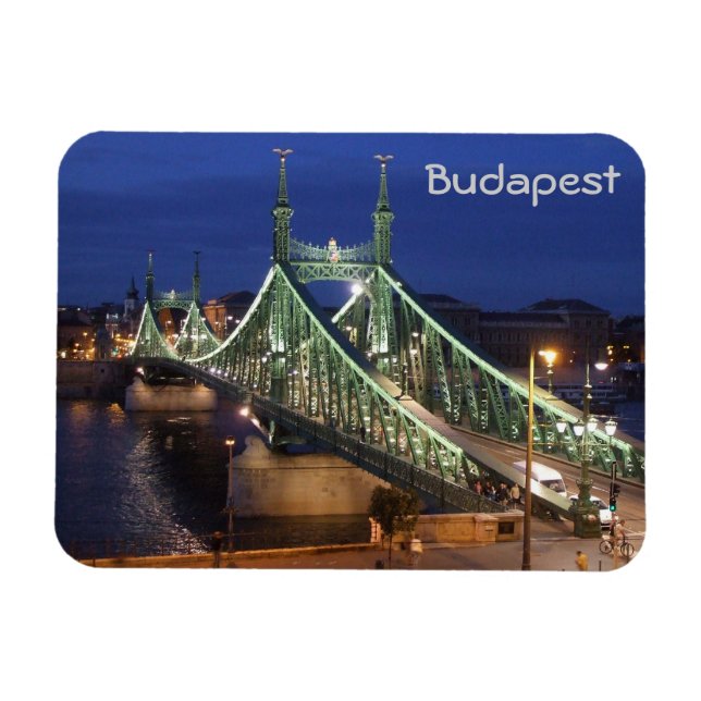 Imán Budapest - Puente de la Libertad (Horizontal)