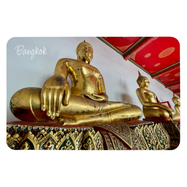 Imán buddha bangkok wat pho (Horizontal)