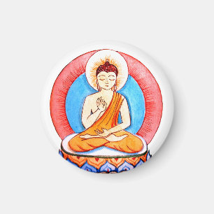 Imán Buddha Bild.