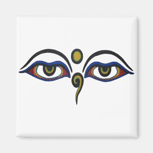 Imán Buddha Eyes Magnet (Frente)