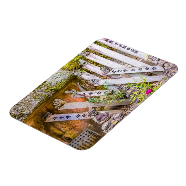 Imán Buddha statues at Senko-ji temple (Lado Izquierdo)