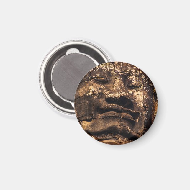 Imán Buddha Totem Angkor Wat Circle Magnet (Anverso/Reverso)
