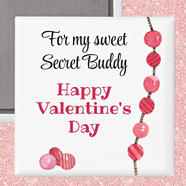 Imán Buddy secreto, feliz Día de San Valentín de 2 pulg (Subido por el creador)