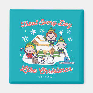 Imán Buddy the Elf Chibi Graphic