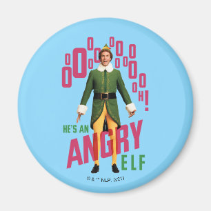 Imán Buddy the Elf Es un elfo enojado